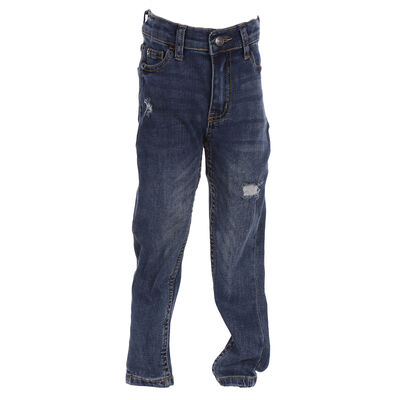 Jeans Denim Desgarres  Ajuste Regular Fukka para Beb&eacute;