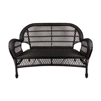 Settee  De Exterior Santa Barbara Dark Brown Vintage Home
