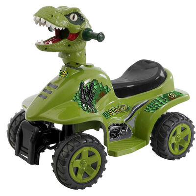 Moto El&eacute;ctrica Mini Quad Dinosaurio Prinsel