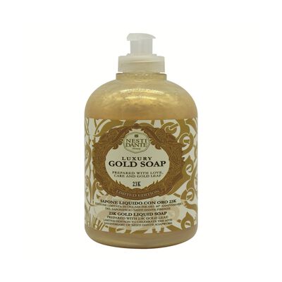 Jab&oacute;n L&iacute;quido Nesti Dante Luxury Gold 500 Ml