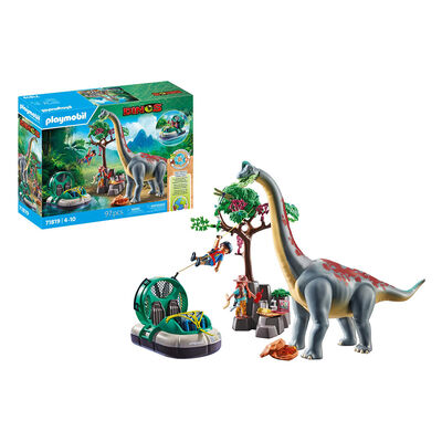 Braquiosaurio Con Aerodeslizador Playmobil