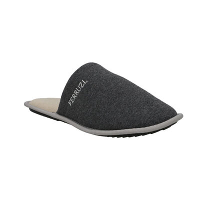 Pantufla Destalonada Ferruzi Gris para Hombre
