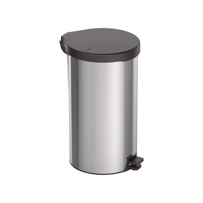 Bote De Basura Inox Con pedal New 20 L Tramontina