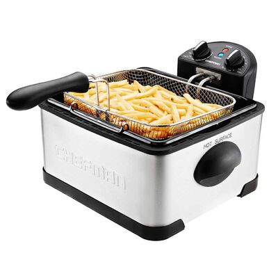 Freidora De Aceite Chefman 4.2 l Acero Inoxidable