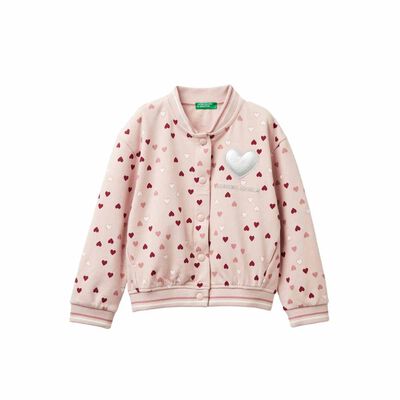 Sueter para ni&ntilde;a manga larga cuello redondo marca benetton