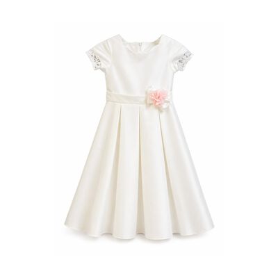 Vestido de Ceremonia Pink Gallery Aplicaci&oacute;n Flor para Ni&ntilde;a