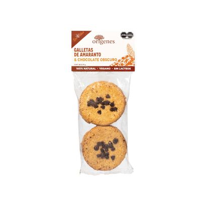 GALLETA DE AMARANTO CON CHISPAS
