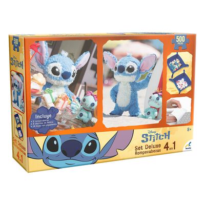 SET DE ROMPECABEZAS 4 EN 1 STITCH