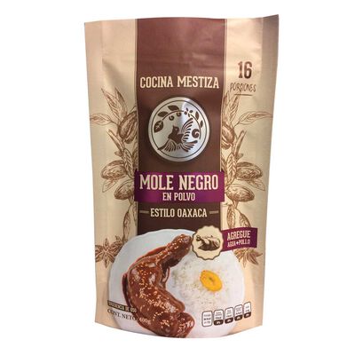 Mole Negro En Polvo 400g Cocina Mestiza
