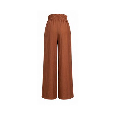 Pantal&oacute;n De Maternidad Liso Con Pierna Ancha Doma Para Mujer