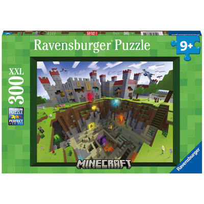 Rompecabezas Infantil Minecraft Cutaway 300 Piezas Xxl Ravensburger