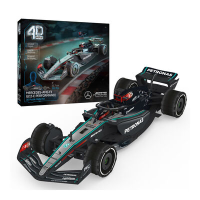 Rompecabezas 4D Coche de Carreras Mercedes