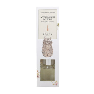 Difusor Neutralizador De Olores Gato 50 Ml Roura