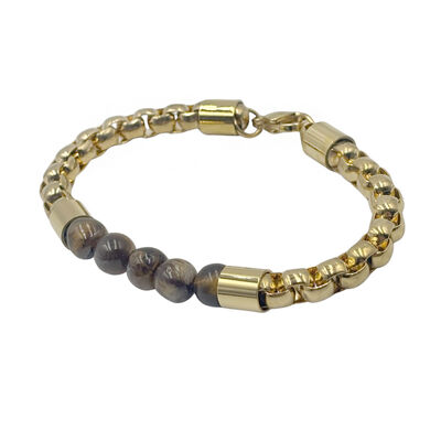 Pulsera Ojo Tigre H Aktuales para Hombre