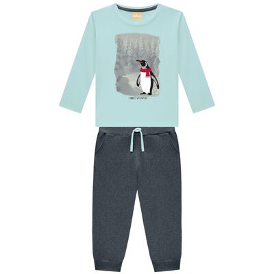 Conjunto Ping&uuml;ino para Ni&ntilde;o Milon