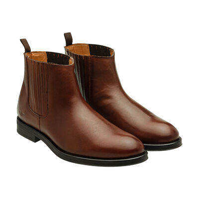 Bot&iacute;n Chelsea en Piel Dockers Caf&eacute; para Hombre