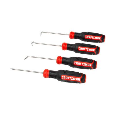 Juego de 4 Ganchos de Precisi&oacute;n, Bimaterial CMHT65073 Craftsman