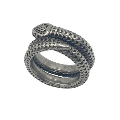 Anillo Hom Serpiente Ajus Aktuales para Hombre