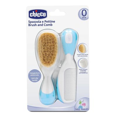 Cepillo y Peine Azul Chicco