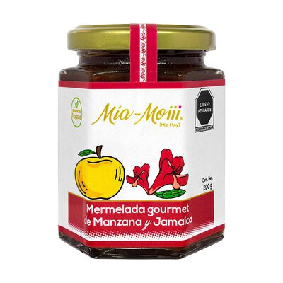 Mermelada Gourmet Manzana Jamaica 200g M&iacute;a-Moiii
