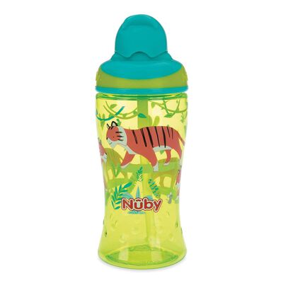 Vaso Nuby Thirsty Kids Verde/Tigre
