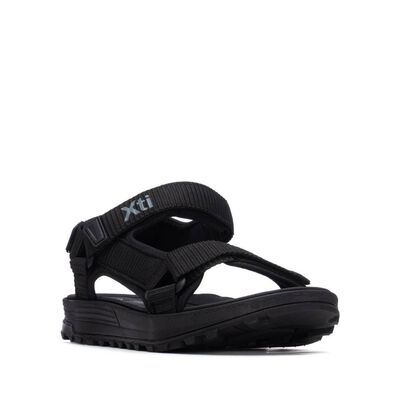 Sandalia Txt-Velcro Xti Negro para Hombre