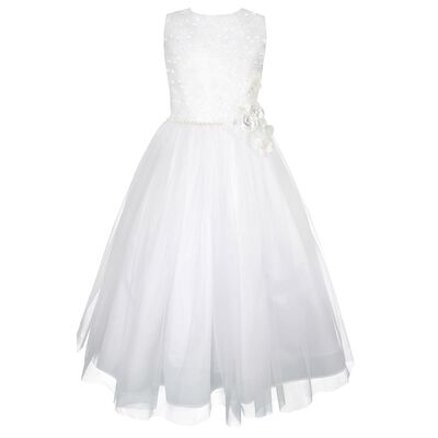 Vestido de Ceremonia con Accesorio Florencia Gerat sin Mangas para Ni&ntilde;a