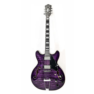 GUITARRA ELECTRICA MARS HB335CM MORADA