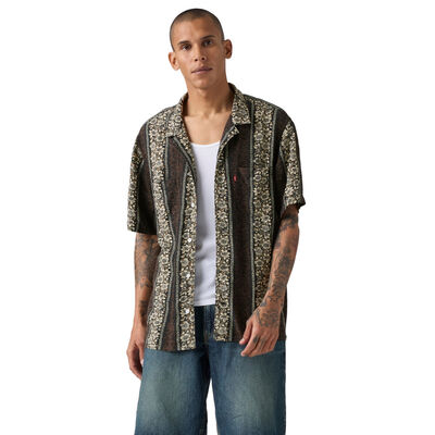 Levi's&reg; Camisa Cl&aacute;sica Camp Estampado Floral Regular Fit Manga Corta para Hombre