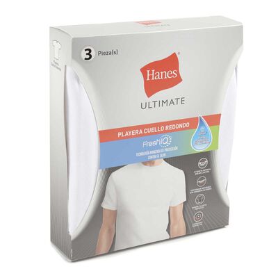 Playera 3 Pack Hanes Para Hombre Modelo elo 2855S01S01