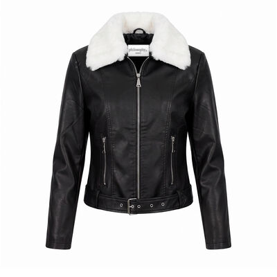 Chamarra Cuello Con Pelo Philosophy Jr Petite Para Mujer Petite