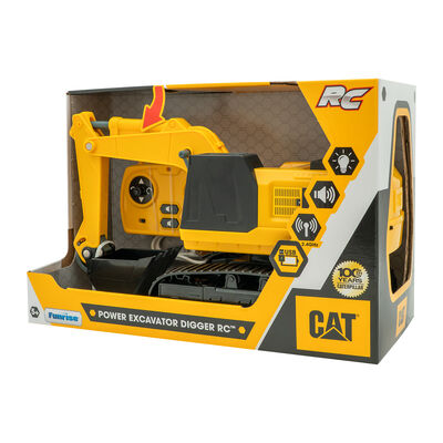 Excavadora De Pl&aacute;stico Rc Cat