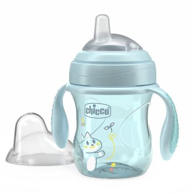 Vaso De Transicion Azul 4M+ Chicco