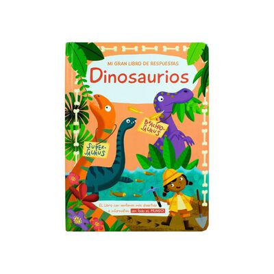 Mi Gran Libro De Respuestas Dinosaurios Silver Dolphin
