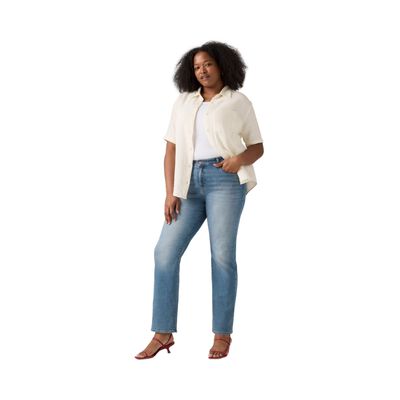 Jeans 314 Shaping Straight Levis para Mujer Curvy