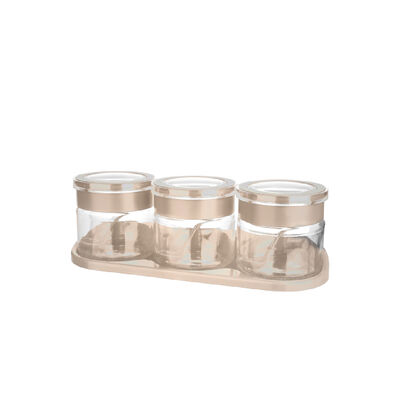 Set 3 Especieros Con Cuchara Jarkin Space 300 Ml Titiz