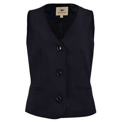 Chaleco B&aacute;sico Pavla Mint Para Mujer Petite