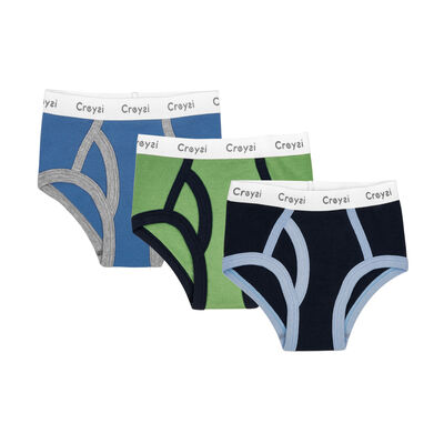 3 Pack Trusas Cardigan Baby Creysi para Beb&eacute; Ni&ntilde;o