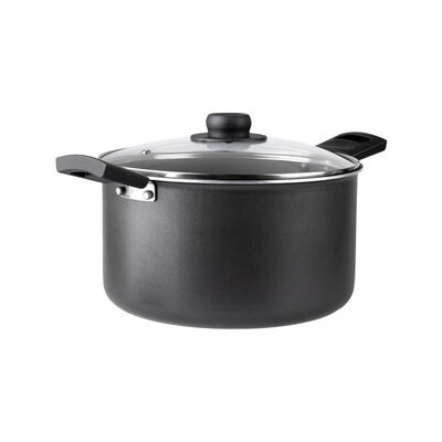 Olla 24 Cm Esencial Negro Vasconia