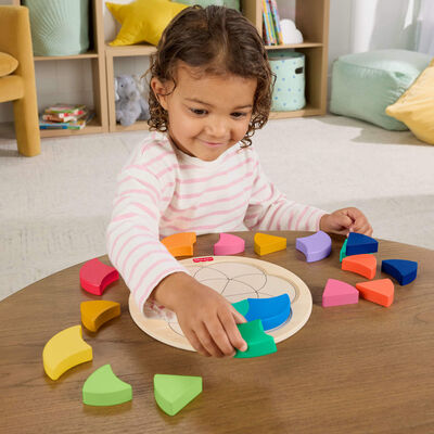 Juguete Fisher-Price Rompecabezas Colorido De Madera