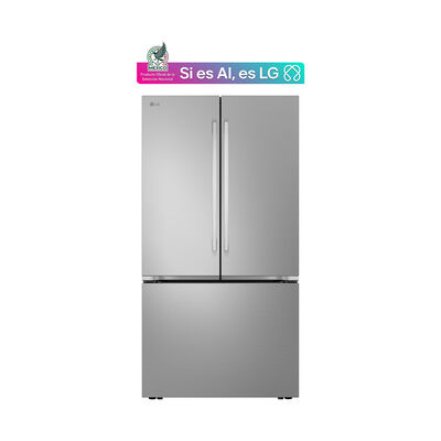 REFRIGERADOR LG PTA FRANCESA 32P GM90HIP PLATA