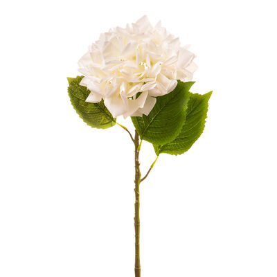 Hortensia  Artificial 56 cm Blanco LOTTUS