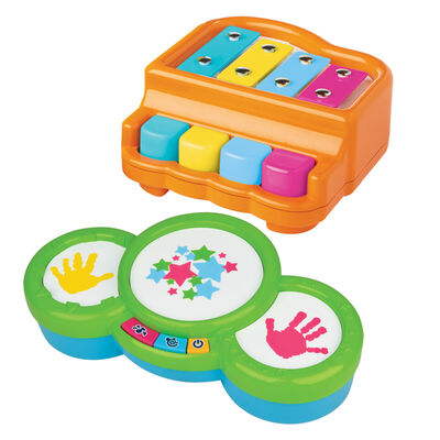 SET MUSICAL 2 EN 1 RED BOX