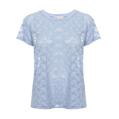 Playera Manga Corta Fukka para Mujer Tallas Extra