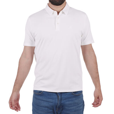 Playera Polo Blanca Manga Corta Ted Lapidus para Hombre