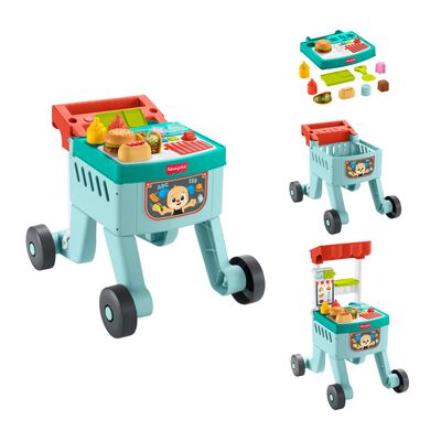 Fisher Price Andadera Para Bebes Carro De Snacks 4 En 1 Mattel
